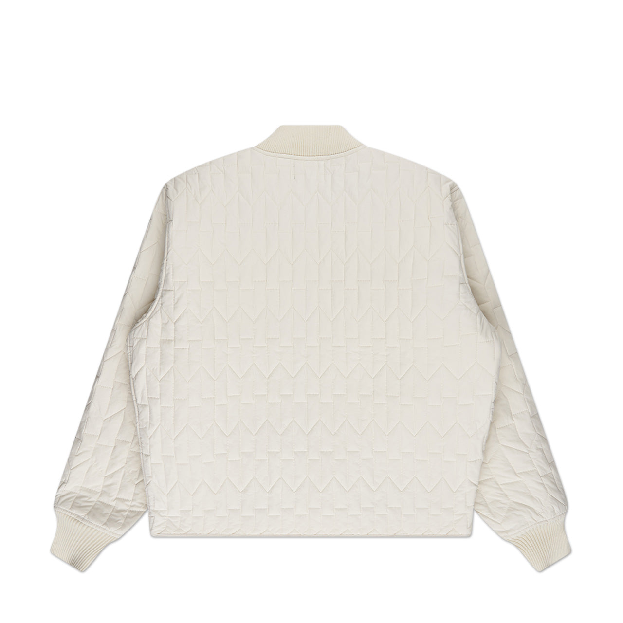 stüssy s quilted liner jacket (cream) - a.plus