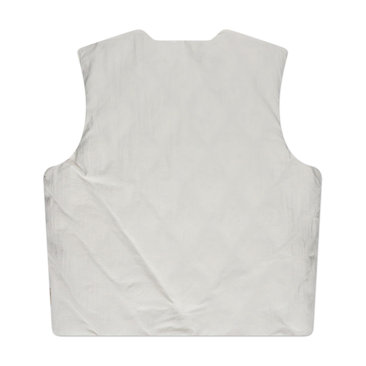 stüssy reversible quilted vest (cream) - a.plus