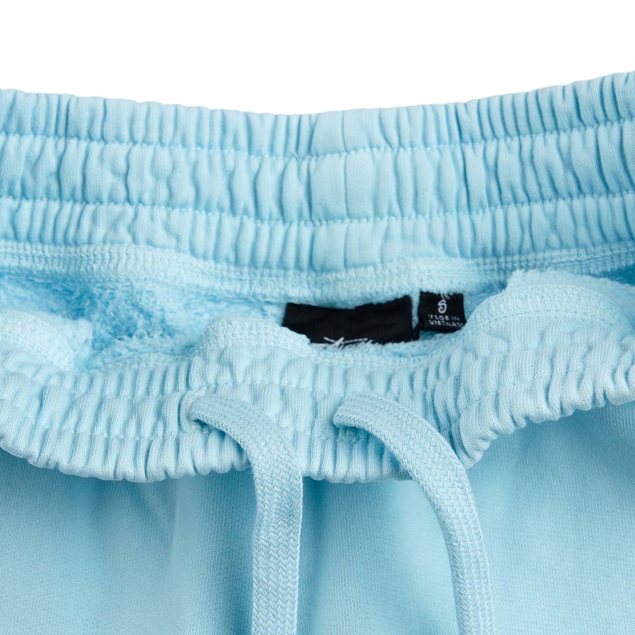 stüssy overdyed stock logo pant (blue) - a.plus