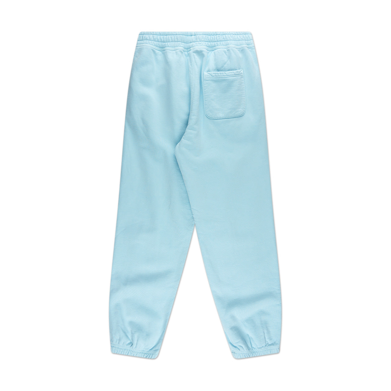 stüssy overdyed stock logo pant (blue) - a.plus