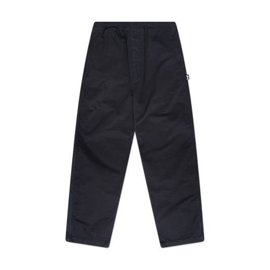 stüssy brushed beach pant (black) - a.plus