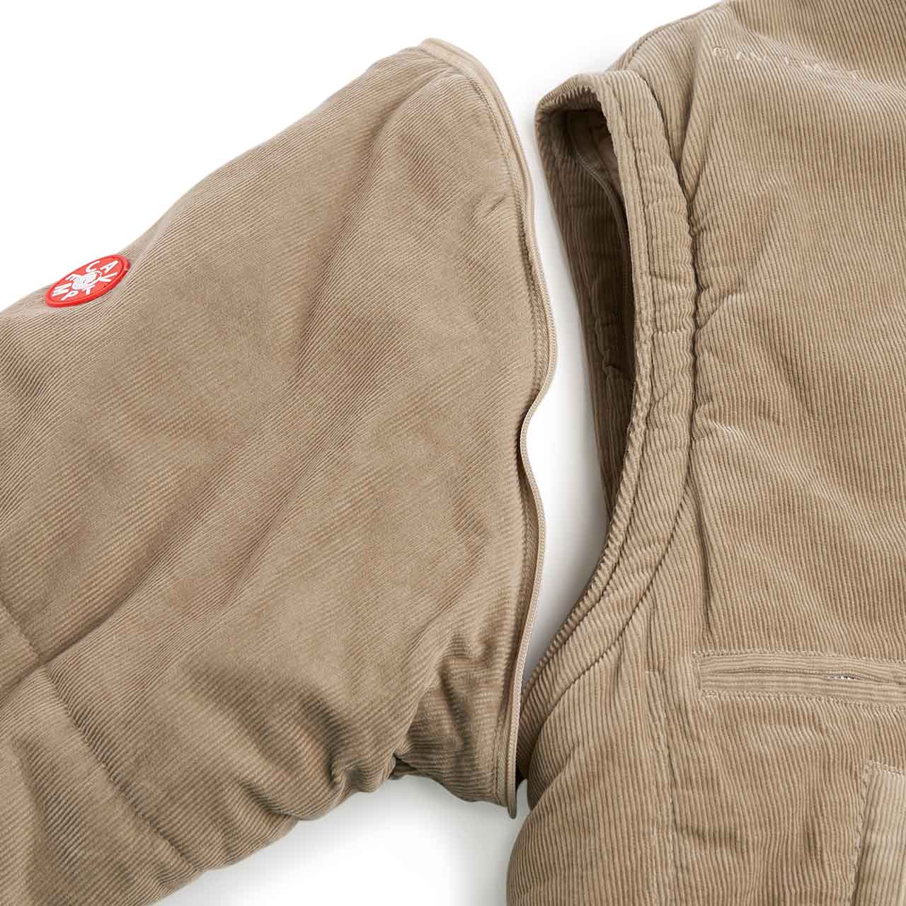 cav empt cord bomber jacket (beige) - a.plus