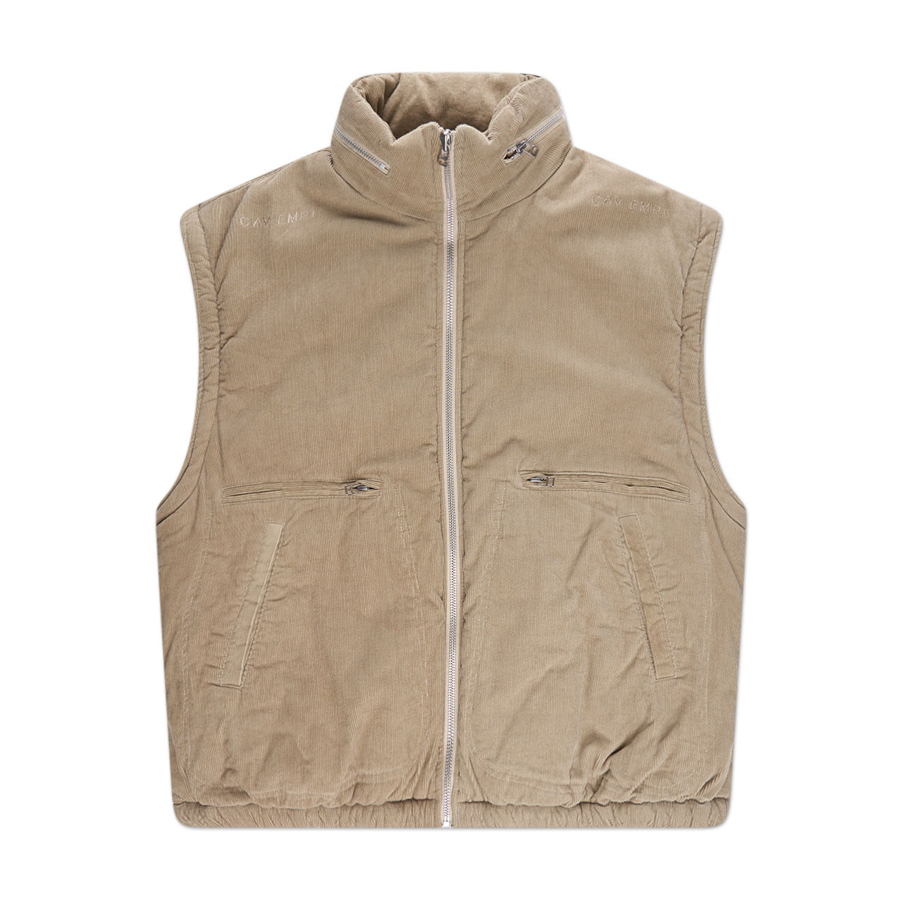 cav empt cord bomber jacket (beige) - a.plus