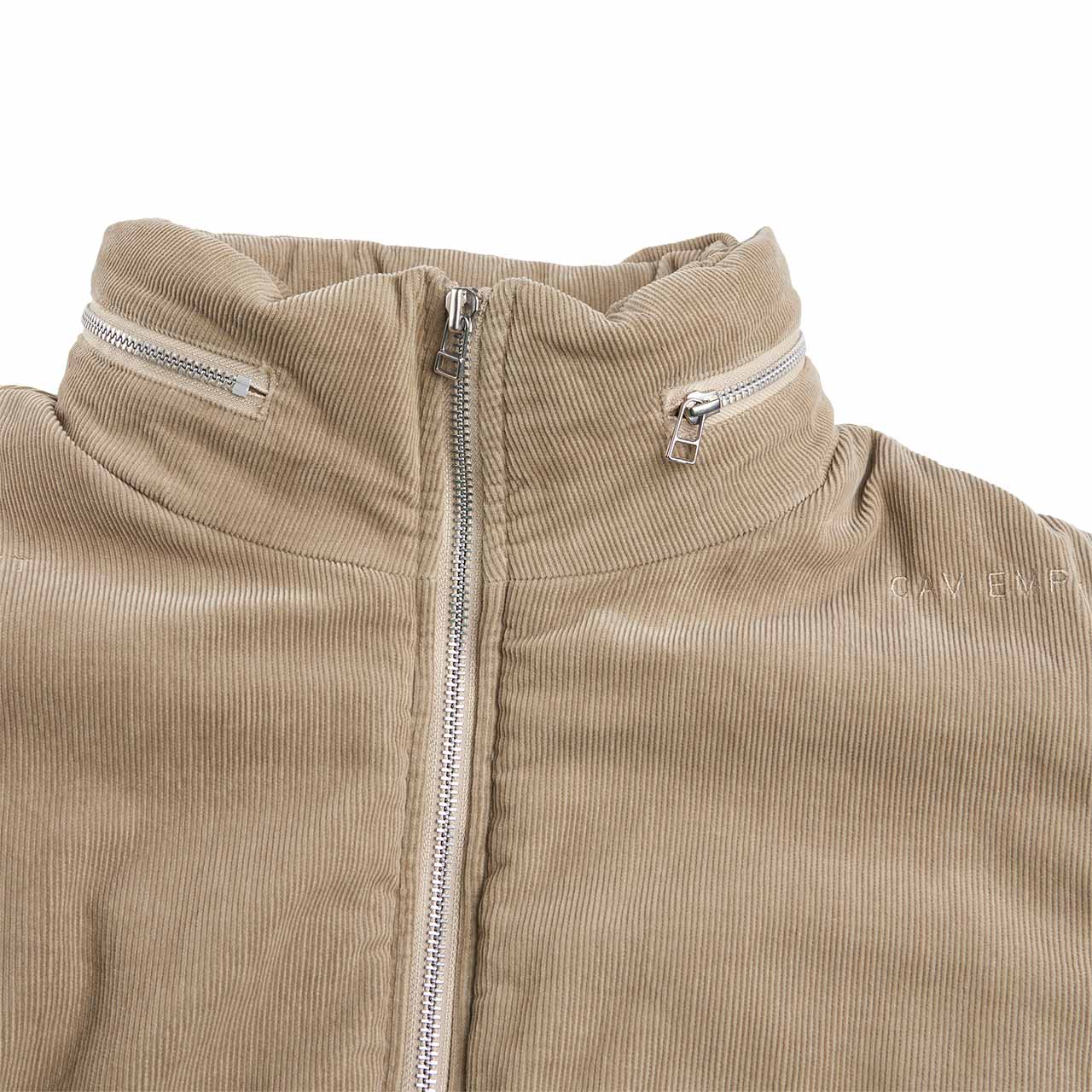 cav empt cord bomber jacket (beige) - a.plus
