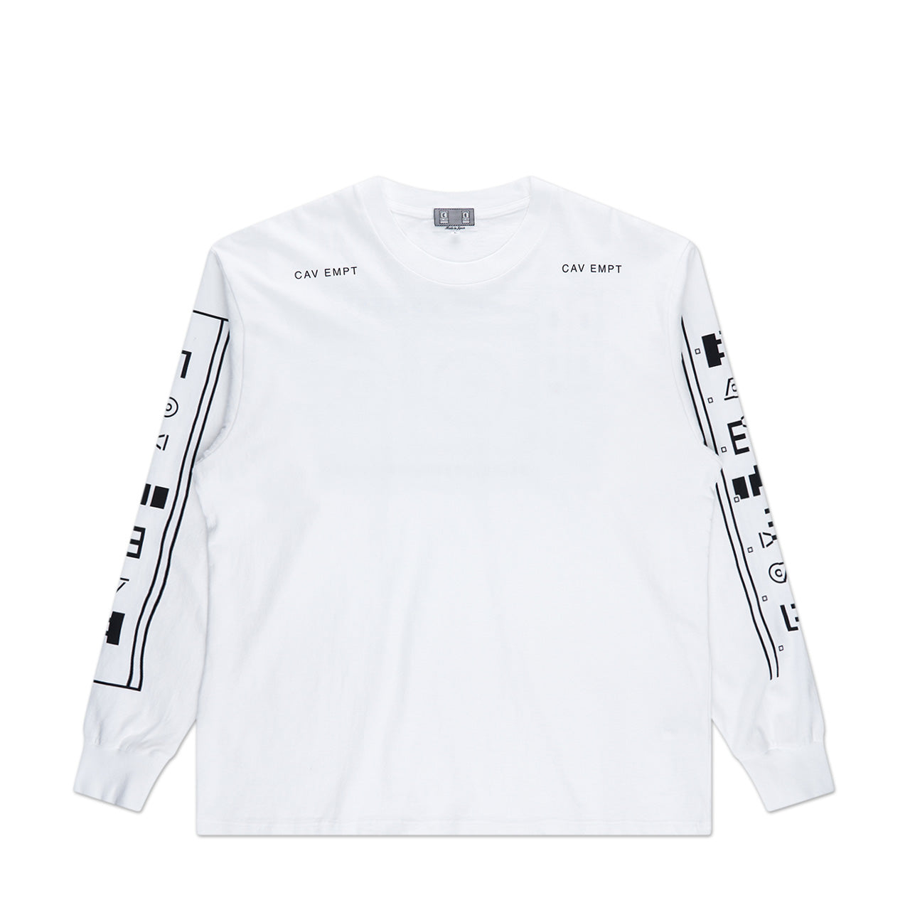 cav empt mathematical longsleeve (white) - a.plus