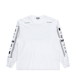 cav empt mathematical longsleeve (white) - a.plus