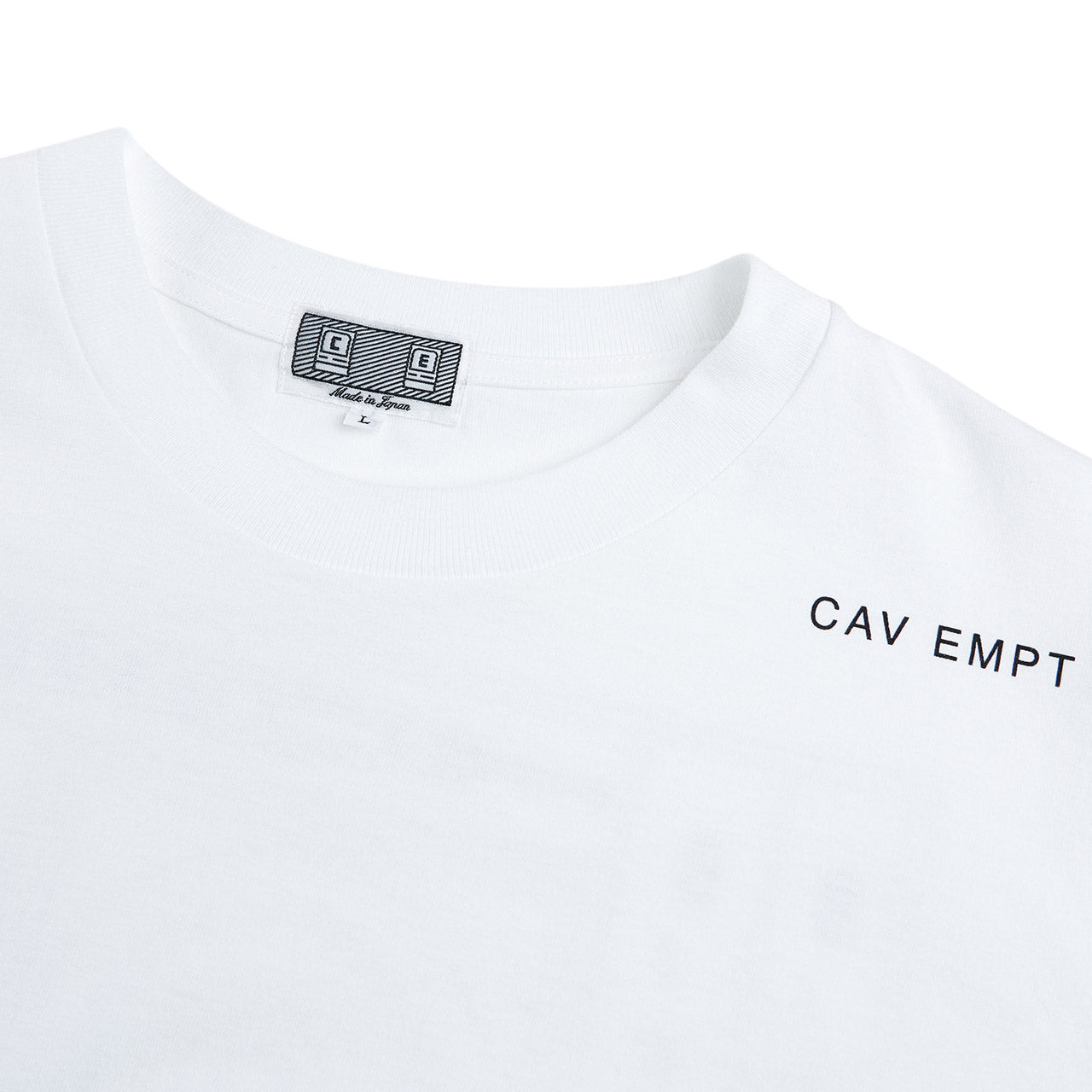 cav empt mathematical longsleeve (white) - a.plus