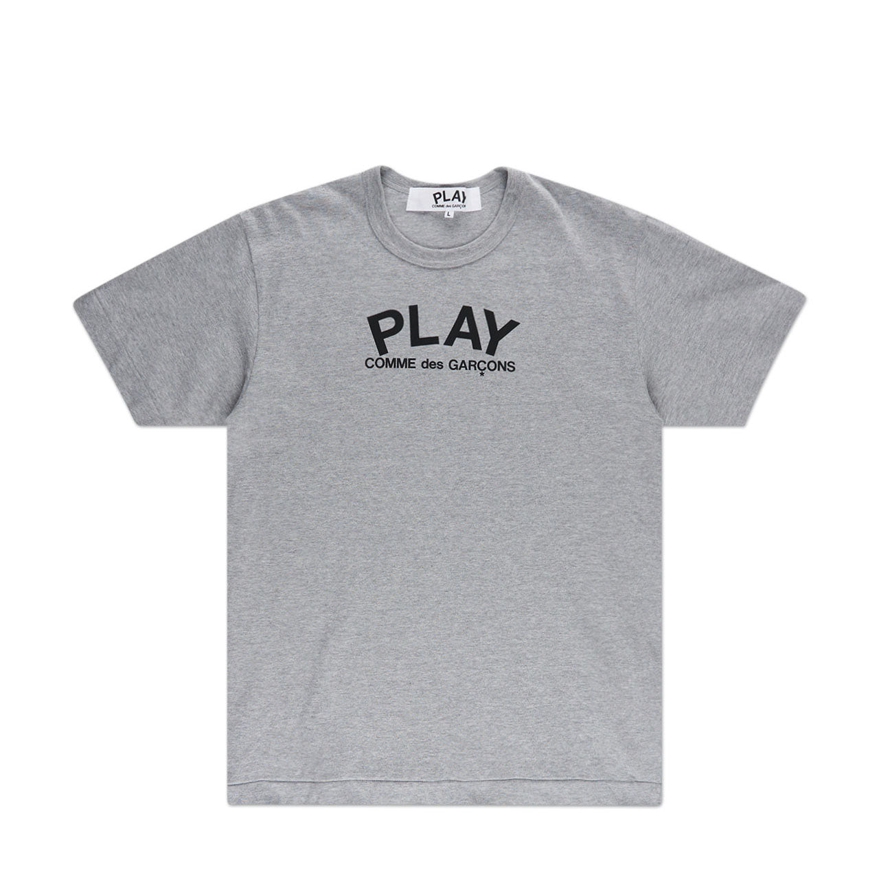 comme des garçons play t-shirt (grey) - a.plus
