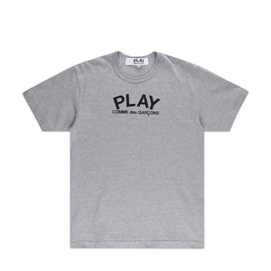 comme des garçons play t-shirt (grey) - a.plus