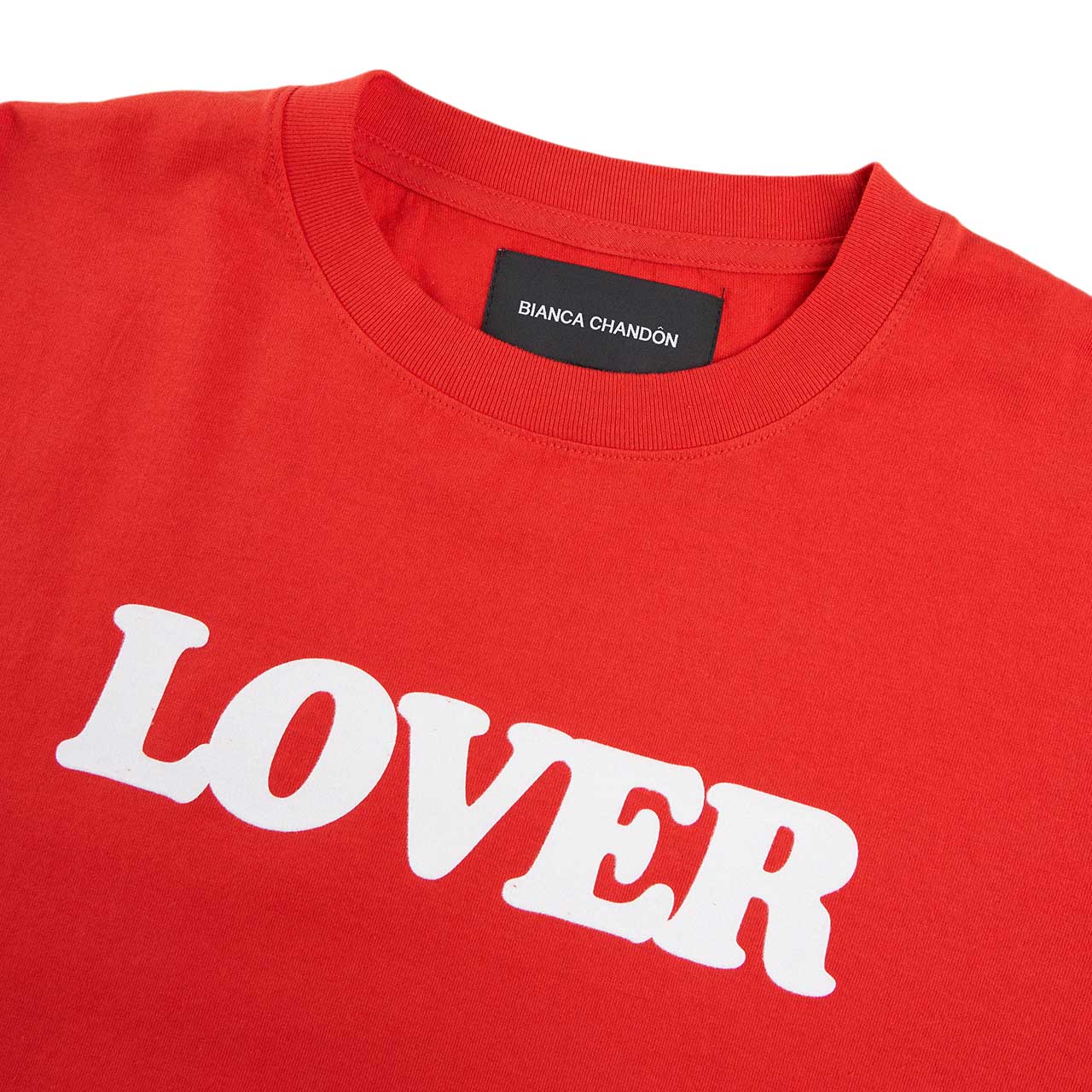 bianca chandôn lover 10th anniversary t-shirt (red) - a.plus