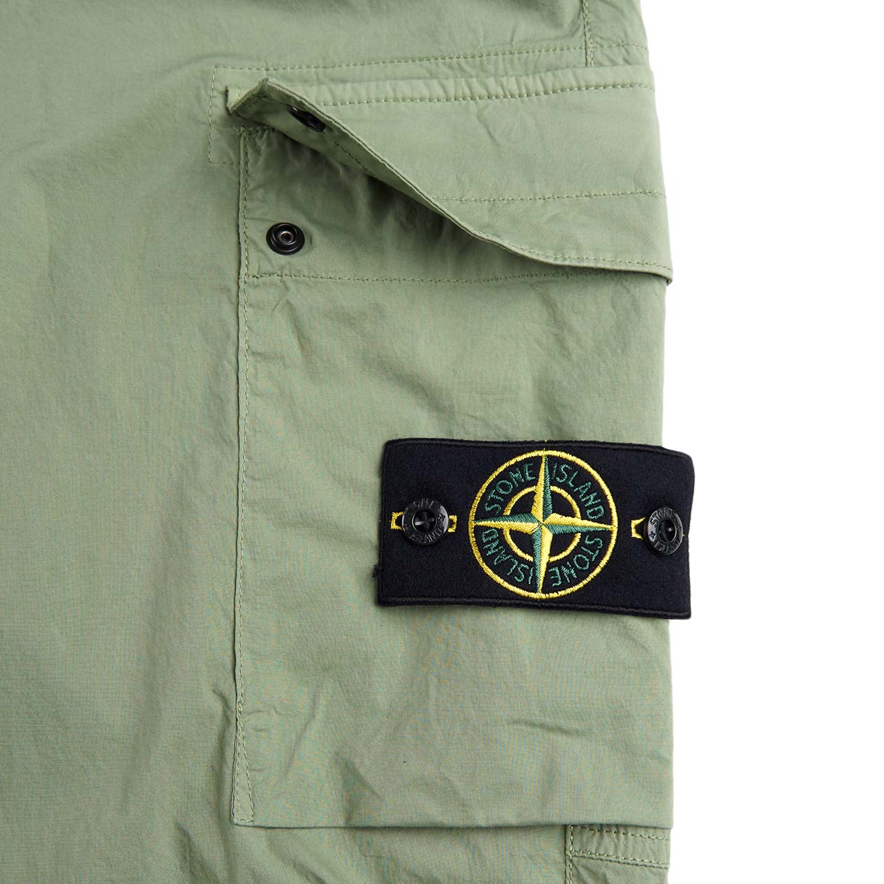 stone island regular tapered pants (sage) - a.plus