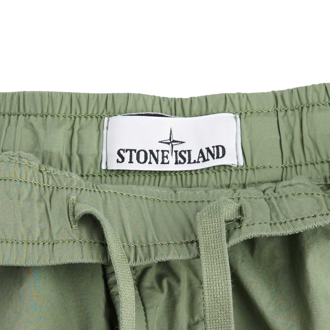 stone island regular tapered pants (sage) - a.plus