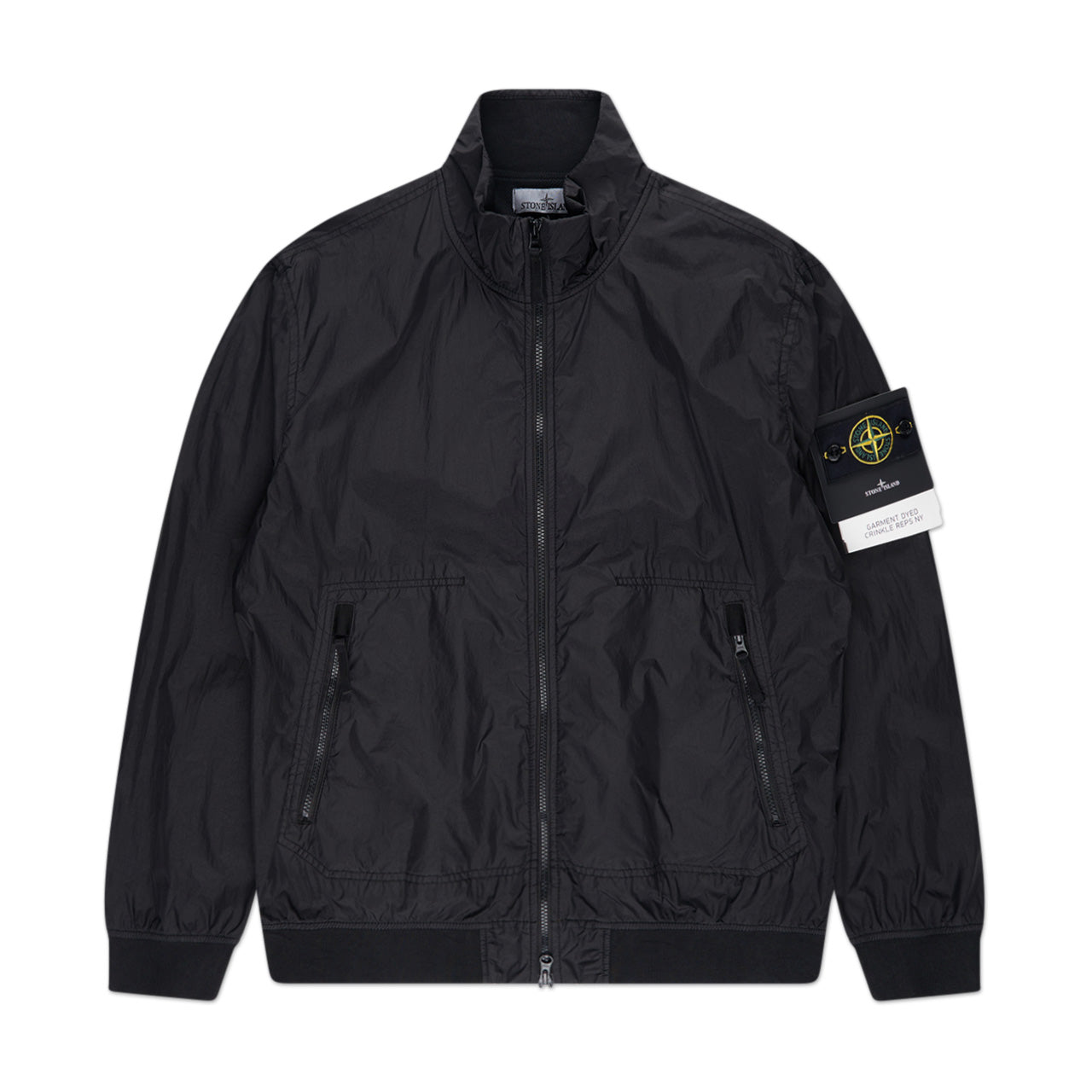 stone island jacket (black) - a.plus