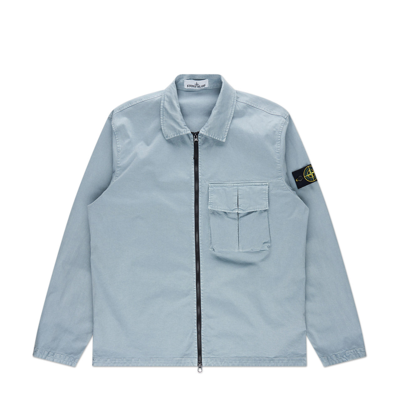 stone island overshirt (sky blue) - a.plus