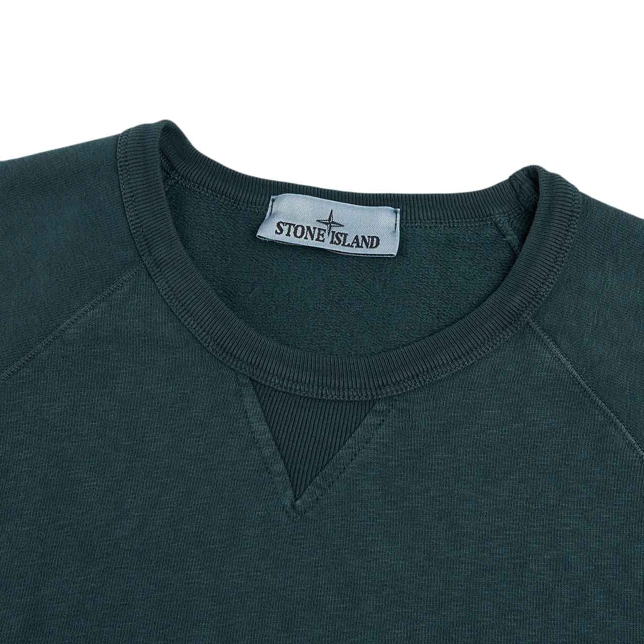 stone island sweatshirt (bottle green) - a.plus