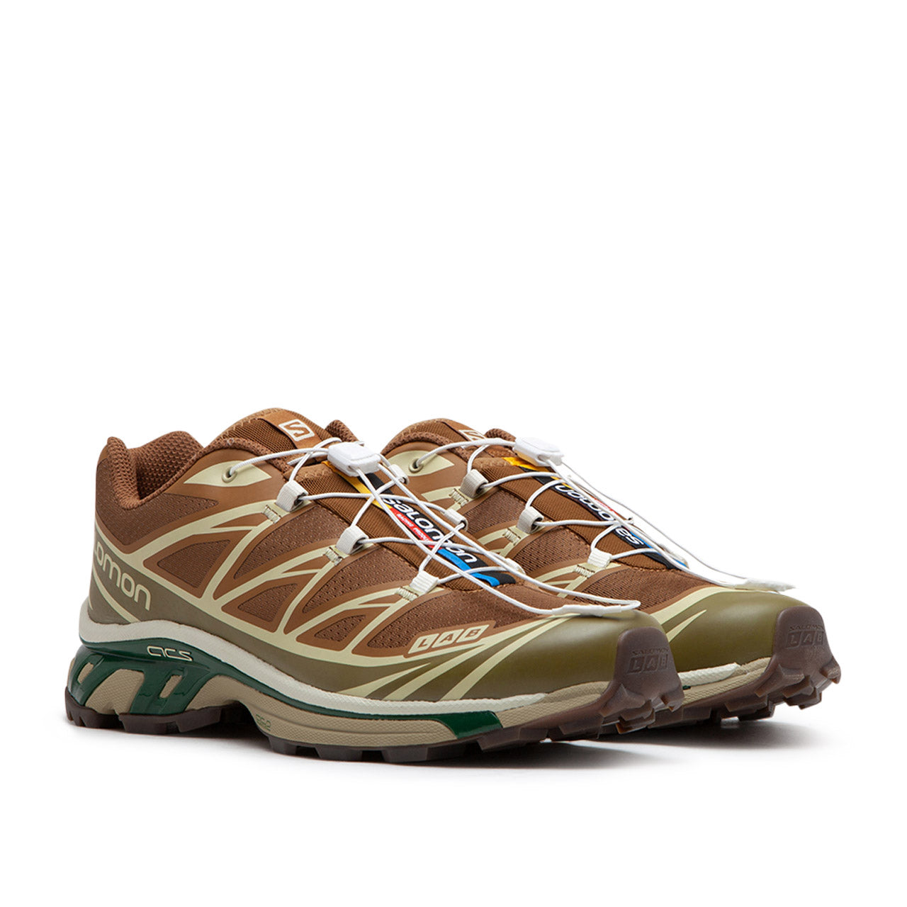 salomon xt-6 (rubber / lizard / eden) - a.plus