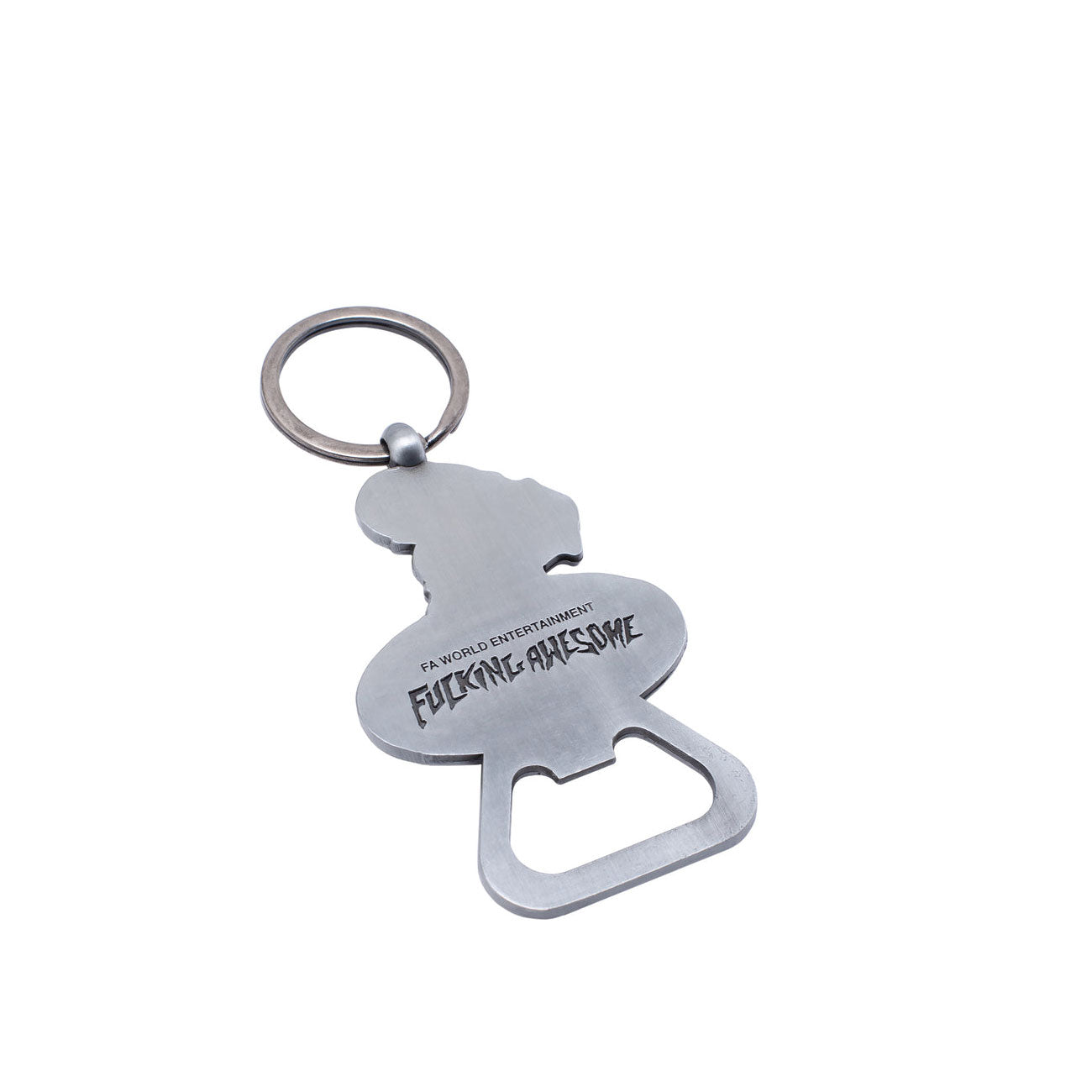 fucking awesome flea the world bottle keychain - a.plus