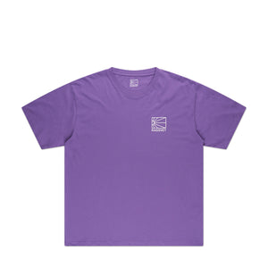 rassvet men logo t-shirt (purple) - a.plus