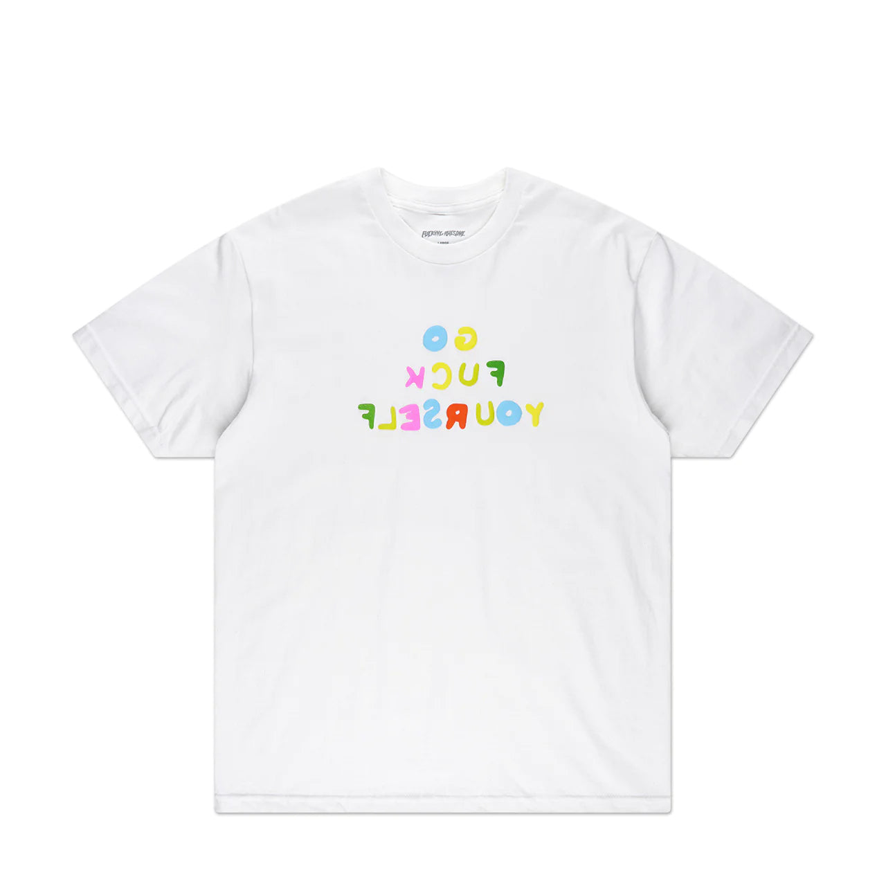 fucking awesome gfy t-shirt (white) - a.plus