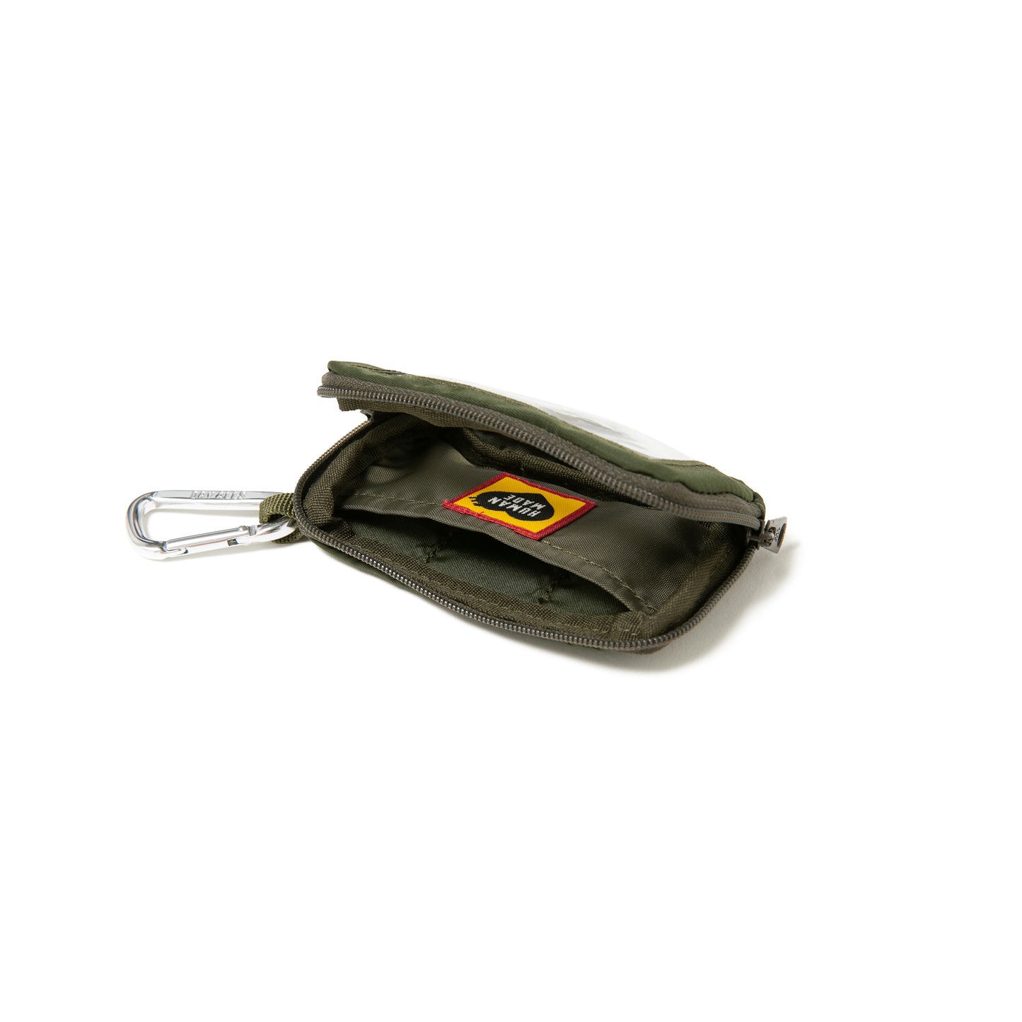 human made military card case (olive) - a.plus