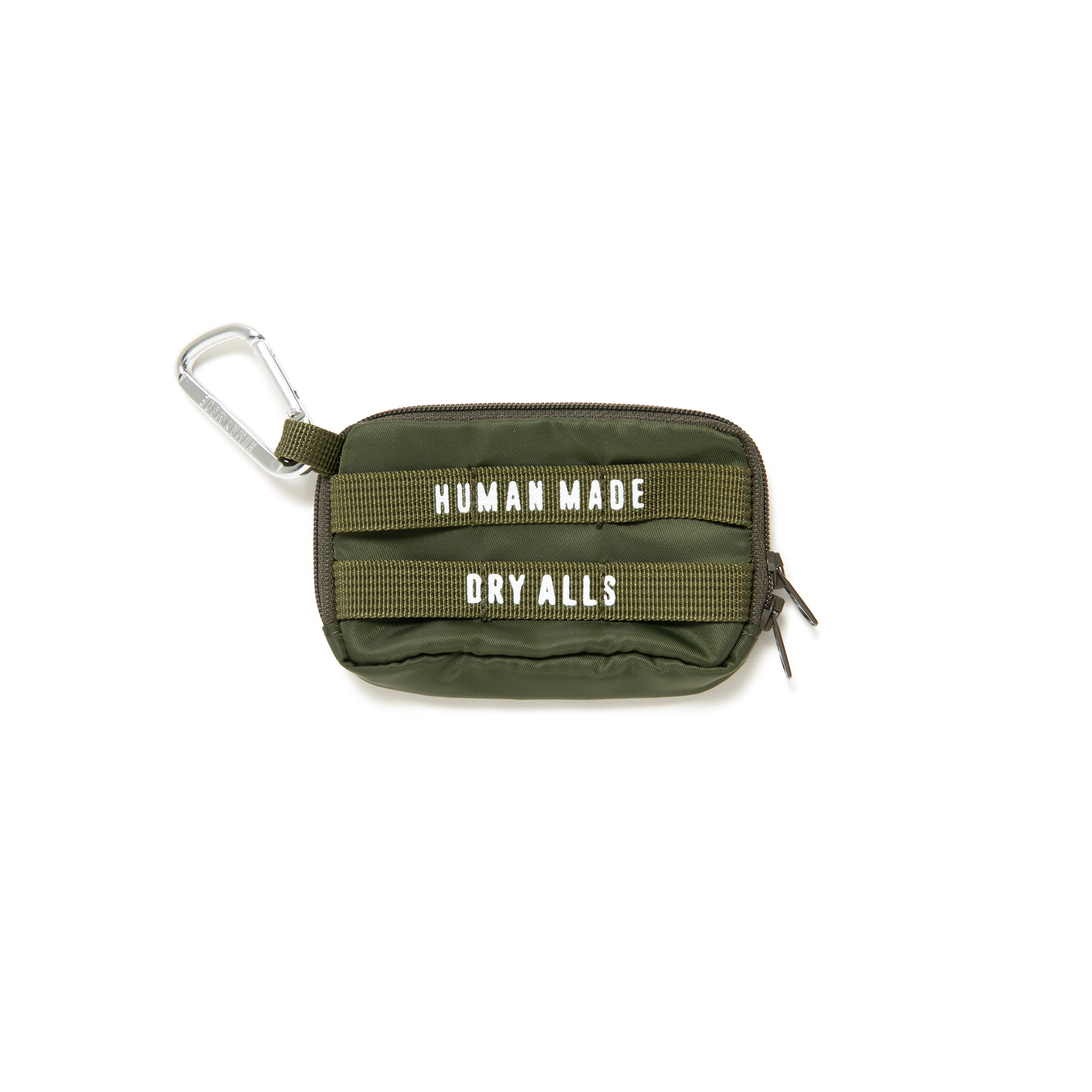 human made military card case (olive) - a.plus