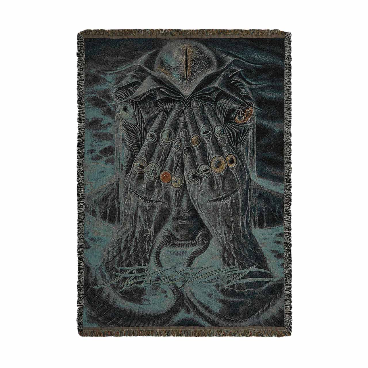 rassvet x dian liang blanket (brown / black) - a.plus