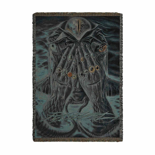 rassvet x dian liang blanket (brown / black) - a.plus