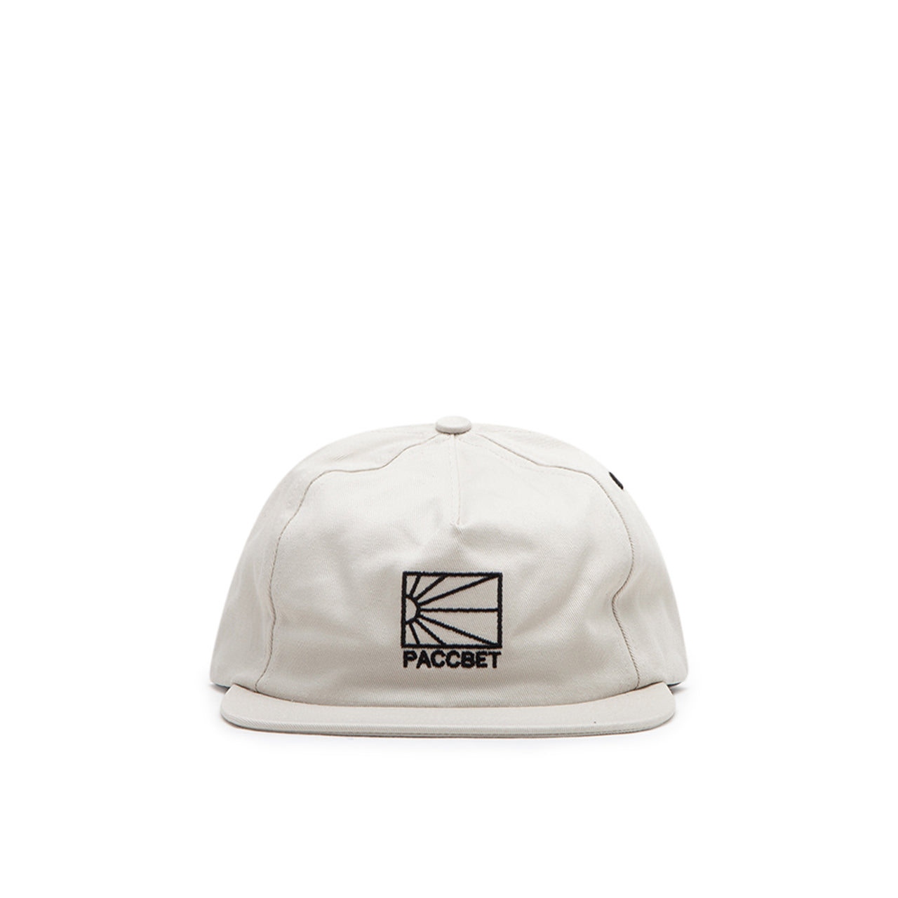rassvet woven 5-panel logo cap (off white) - a.plus