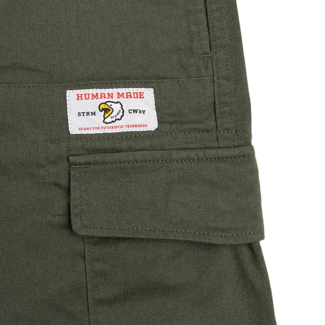 human made military easy pants (olive) - a.plus
