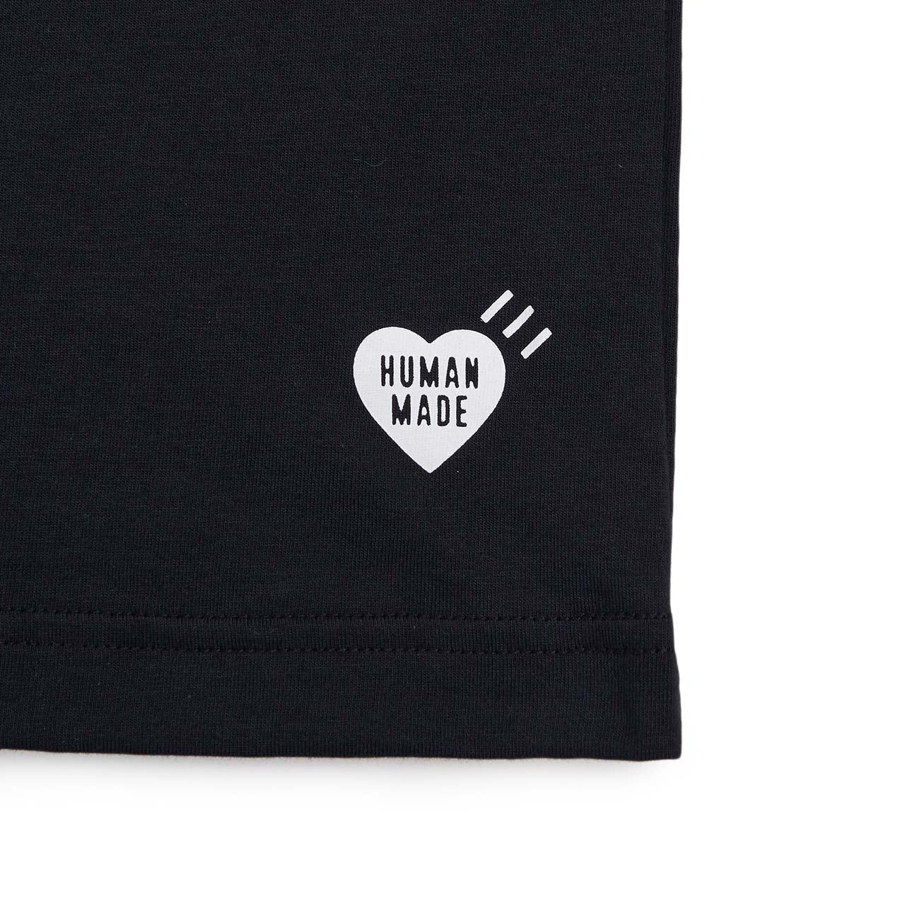 human made 3-pack t-shirt pack (black) - a.plus