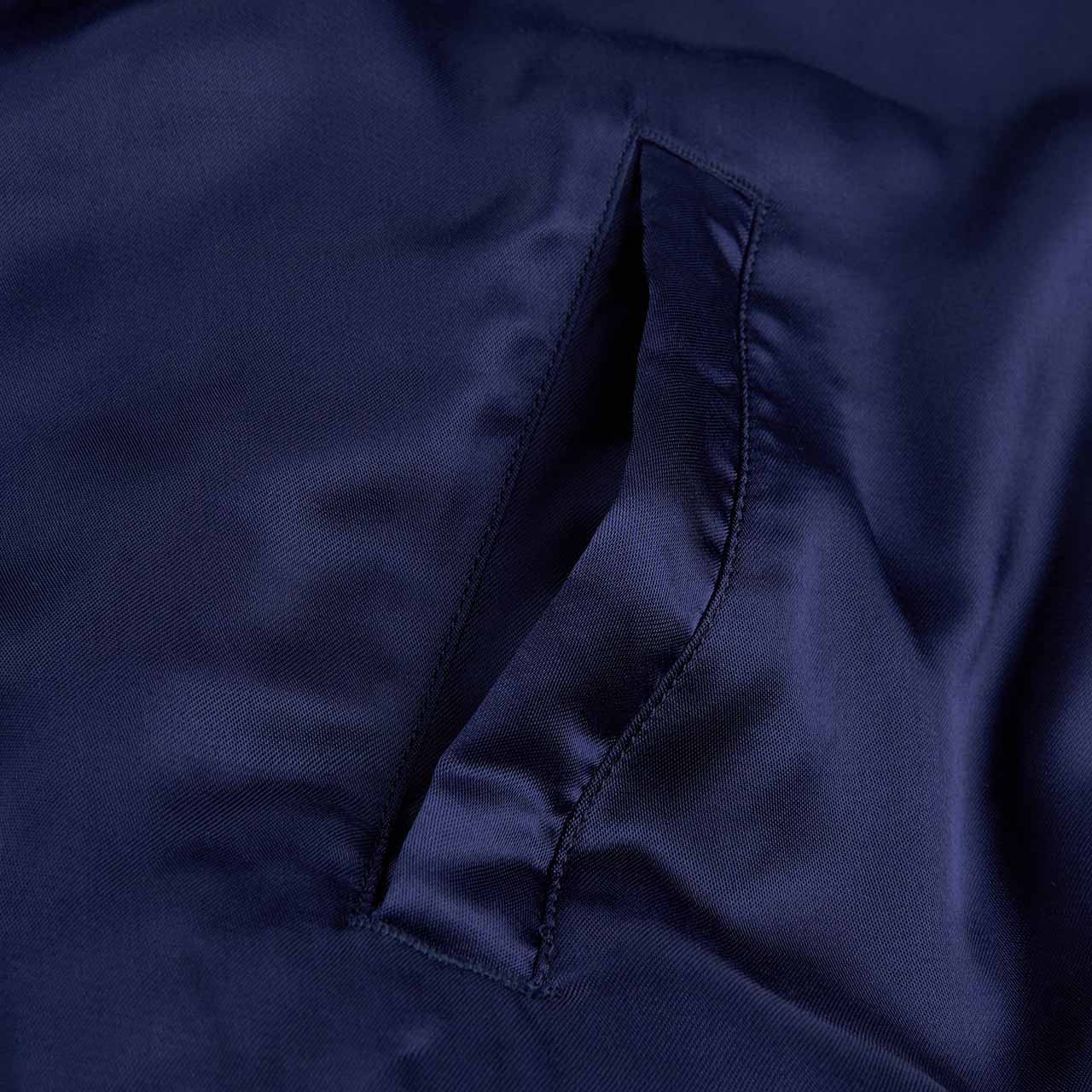 human made stadium jacket (navy) - a.plus