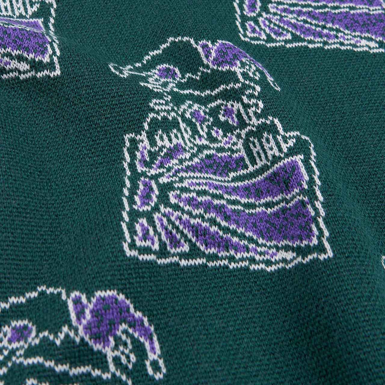 rassvet clown sleeveless jumper knit (petrol) - a.plus