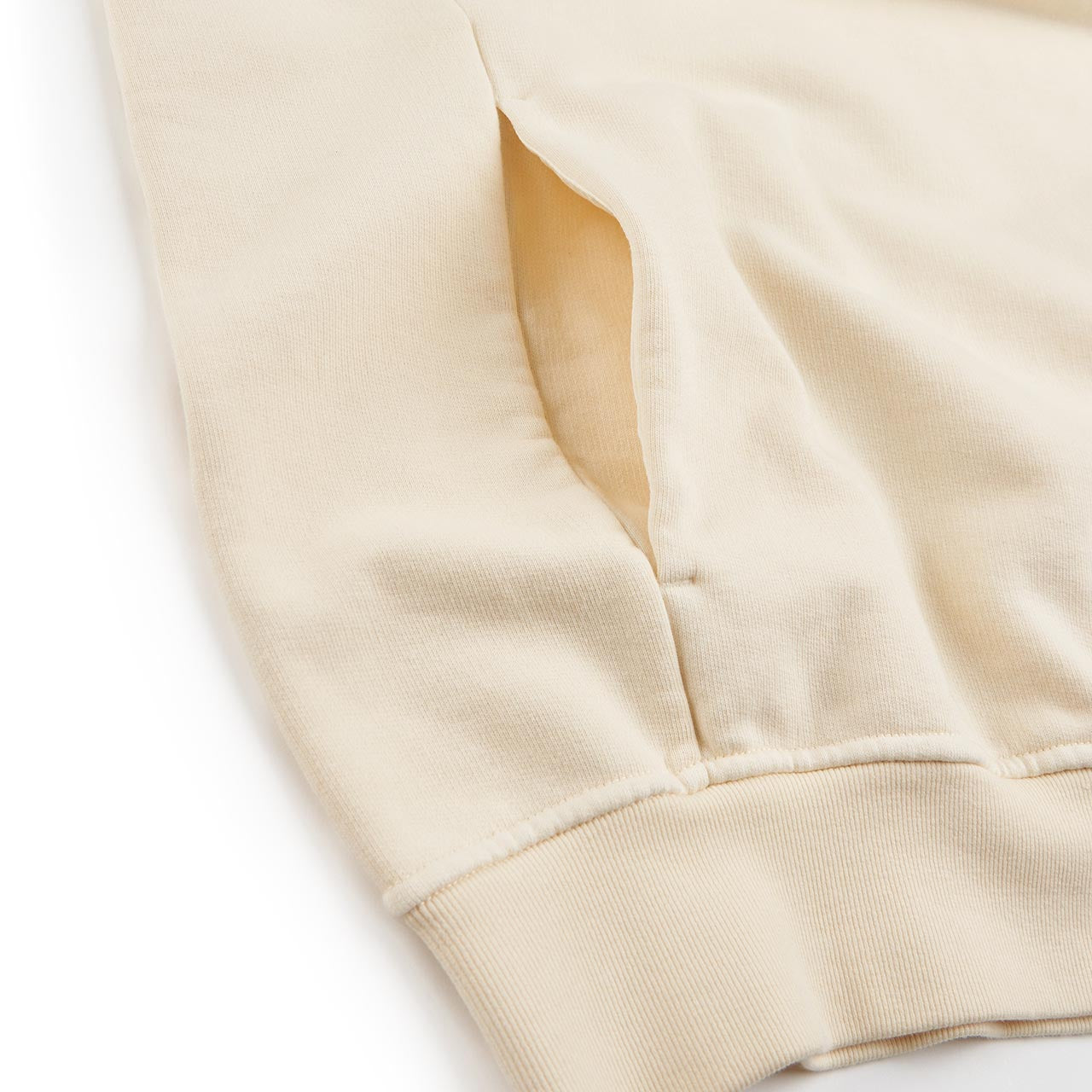 stone island shadow project hoodie (butter) - a.plus