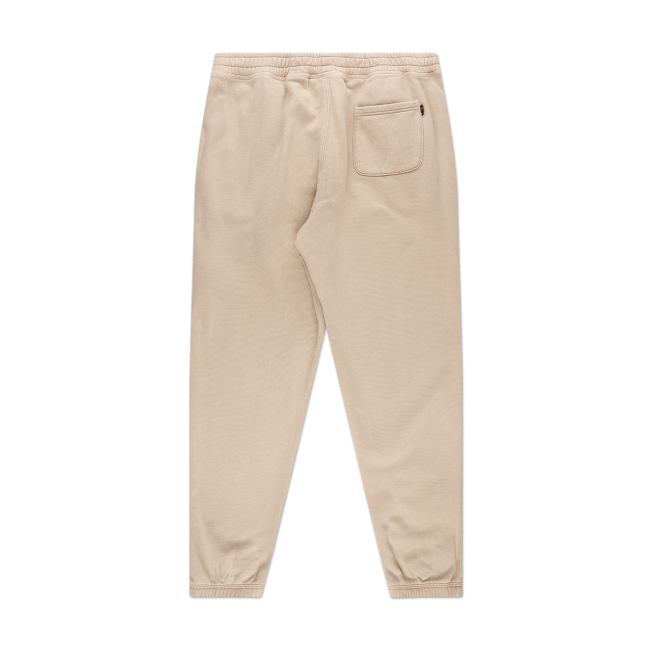 stüssy overdyed stock logo pant (beige) - a.plus