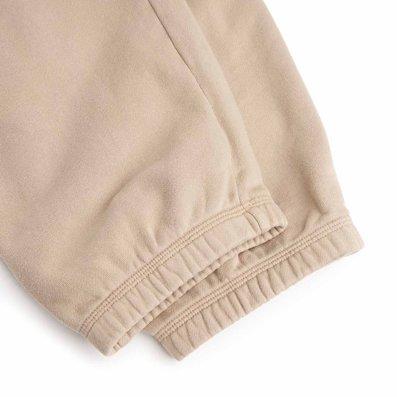 stüssy overdyed stock logo pant (beige) - a.plus