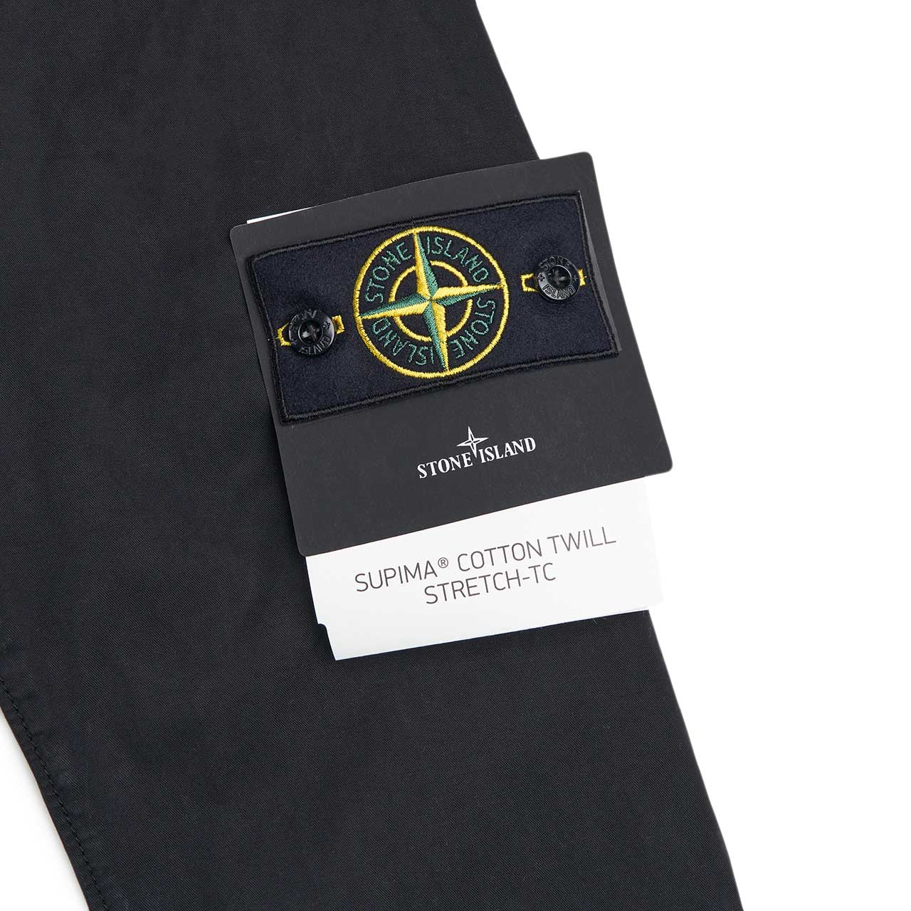 stone island supima jacket (black) - a.plus
