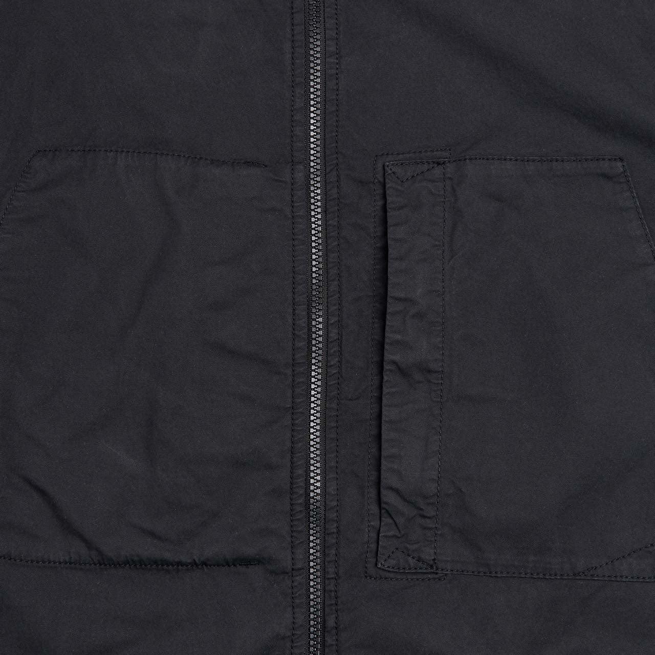 stone island supima jacket (black) - a.plus