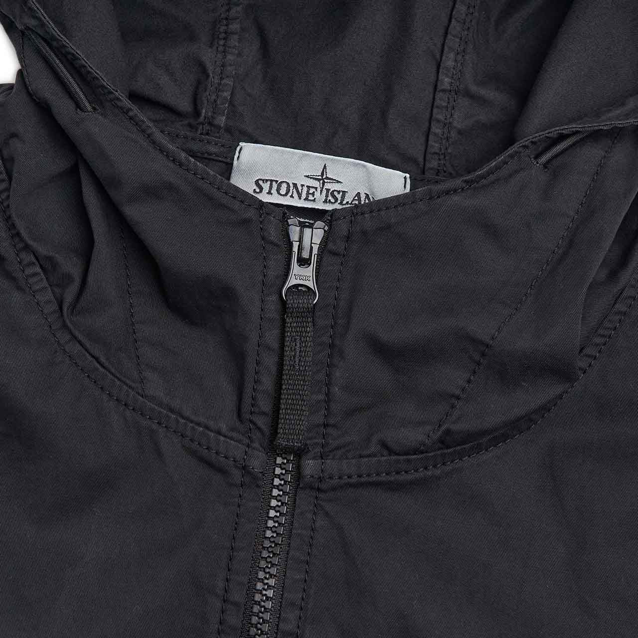 stone island supima jacket (black) - a.plus