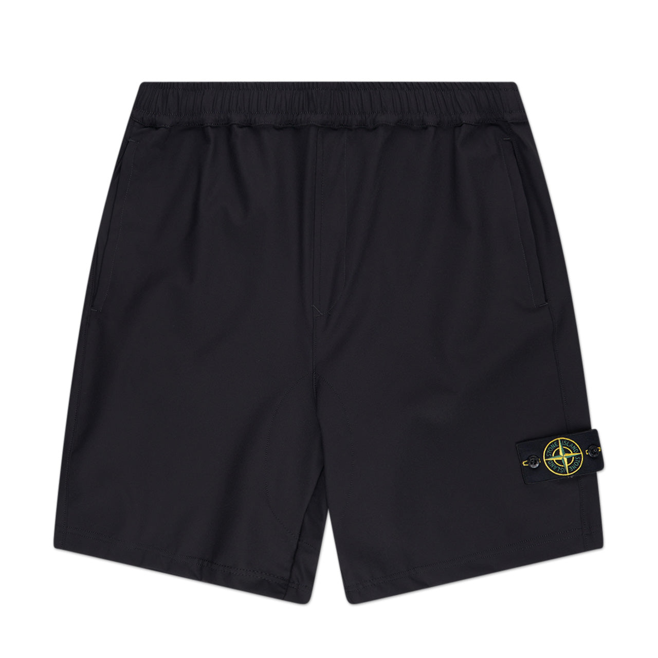 stone island bermuda shorts (black) - a.plus