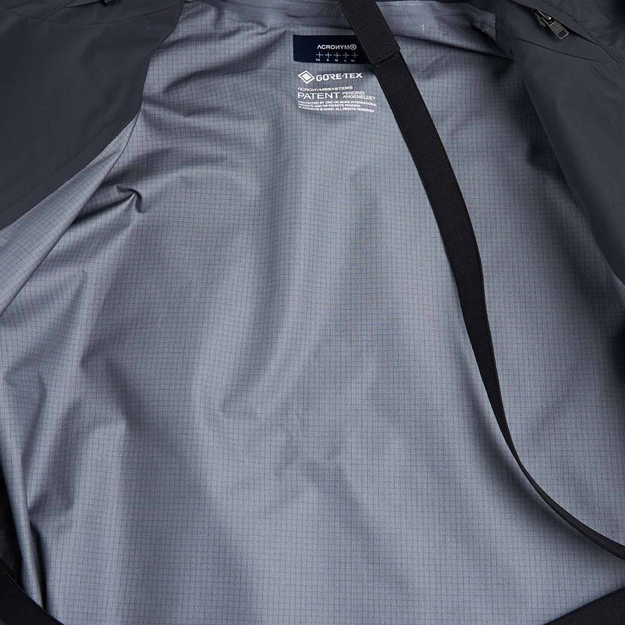 acronym j68-gt pro rider jacket (black green) - a.plus