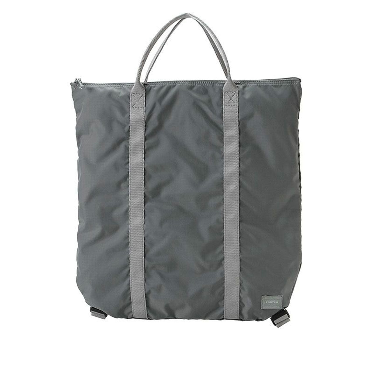 porter-yoshida & co. flex 2 way tote bag (grey) - a.plus