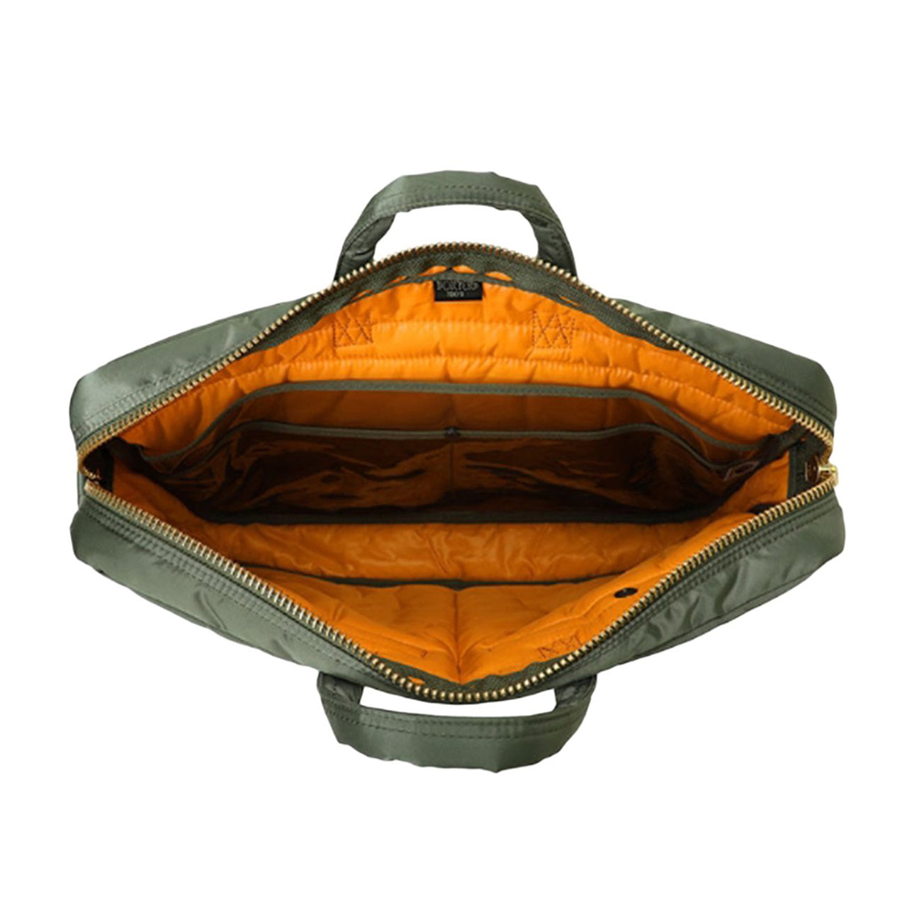 porter-yoshida & co. tanker 2way briefcase (sage green) - a.plus