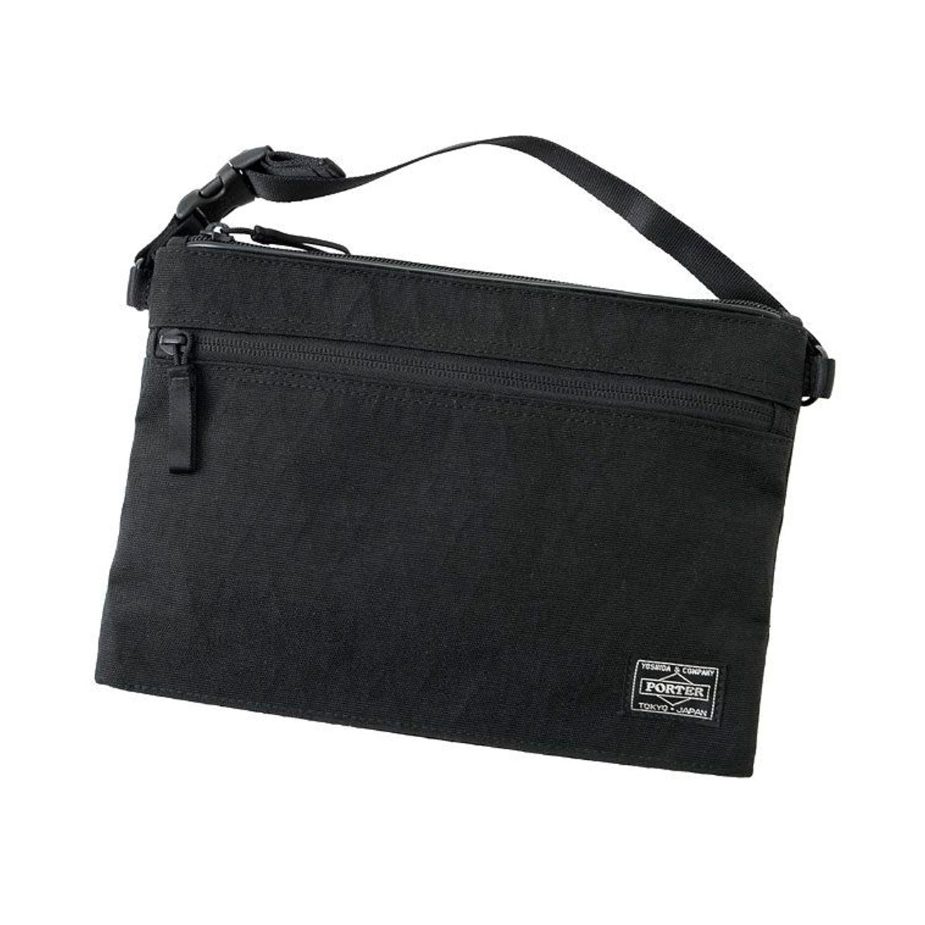 porter-yoshida & co. hybrid sacoche (black) - a.plus
