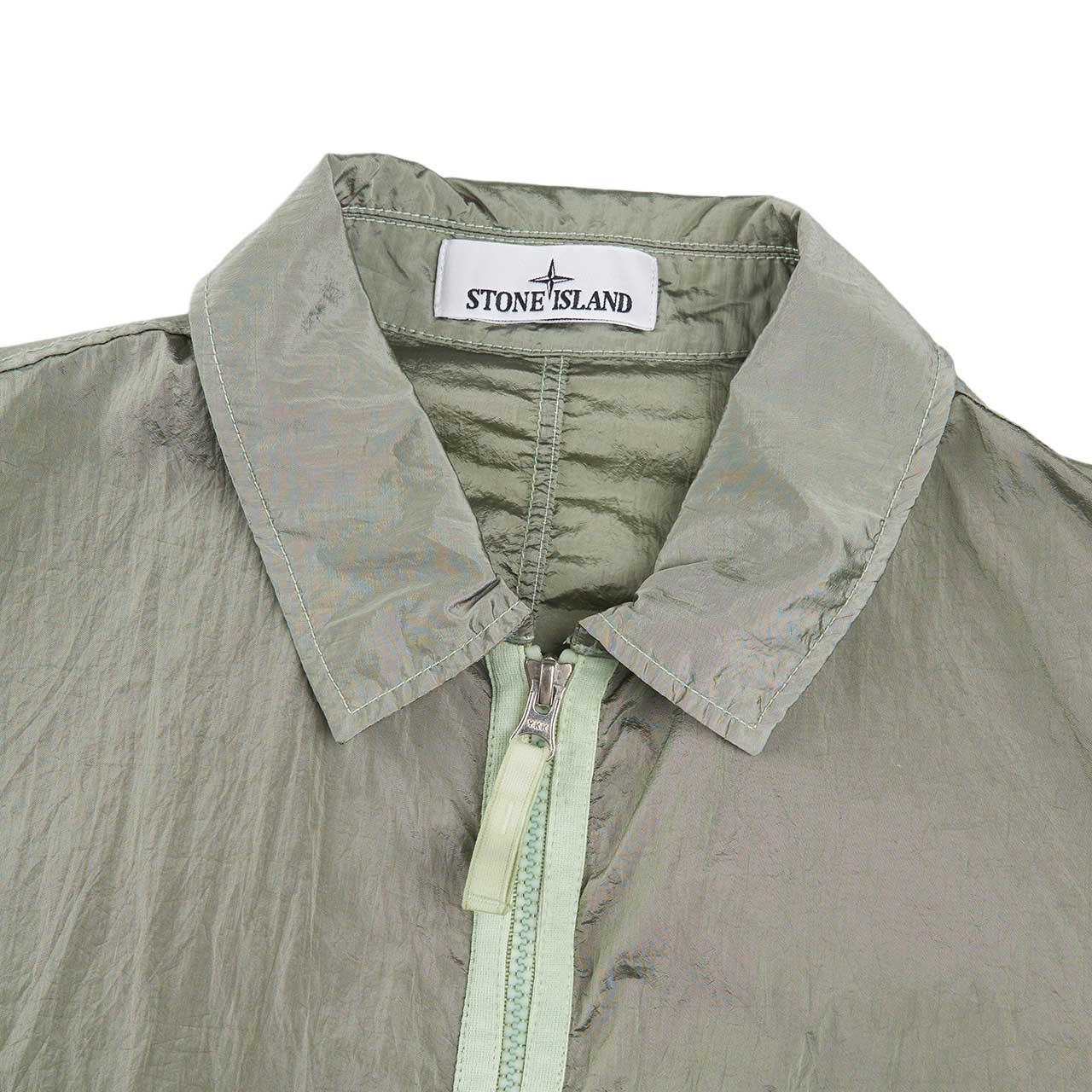 stone island overshirt (light green) - a.plus