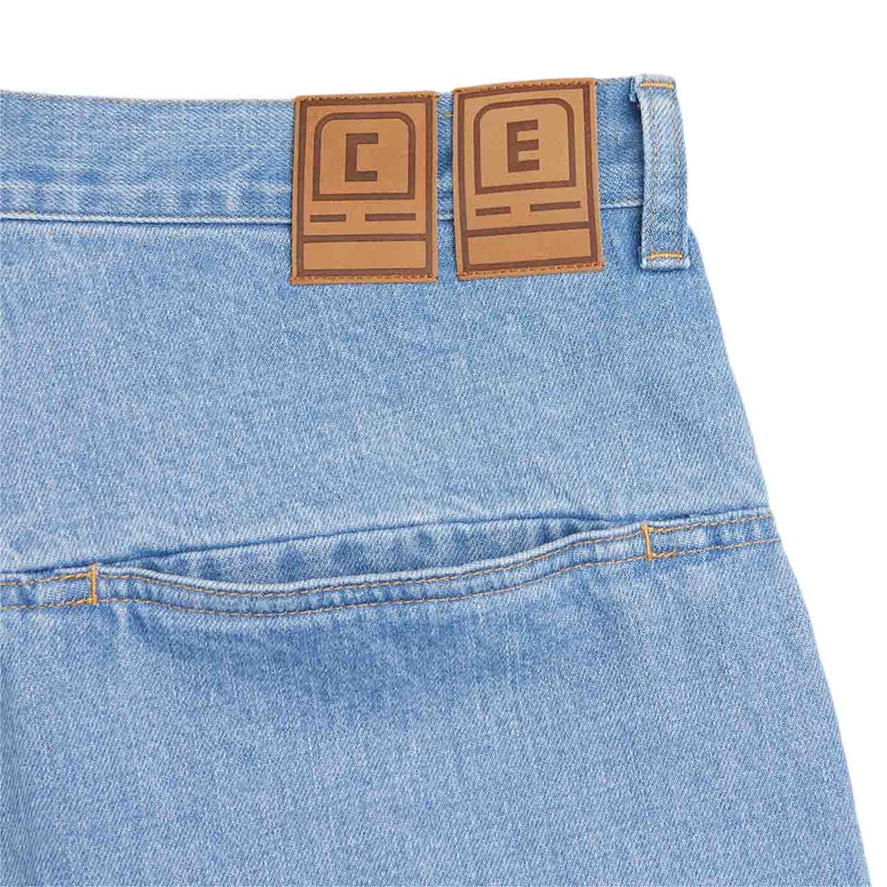 cav empt split design washed denim (blue) - a.plus