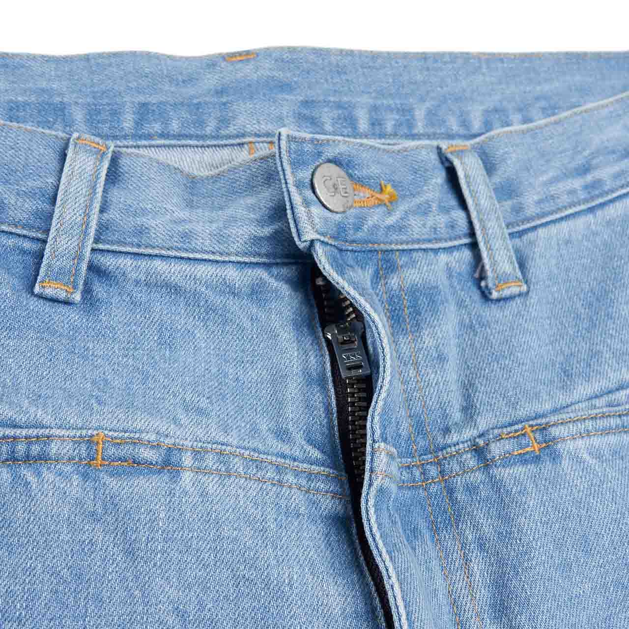 cav empt split design washed denim (blue) - a.plus