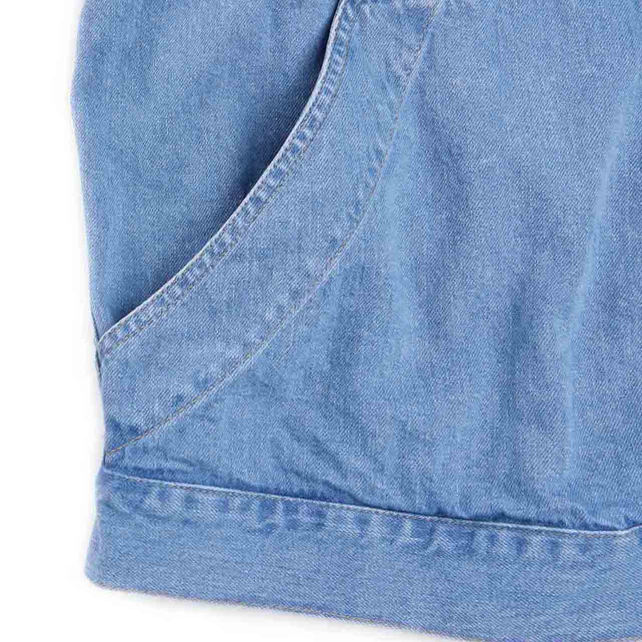 cav empt design wash denim jacket (blue) - a.plus