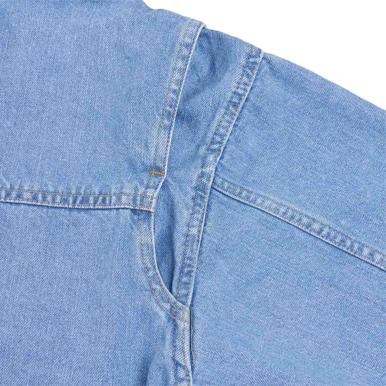 cav empt design wash denim jacket (blue) - a.plus