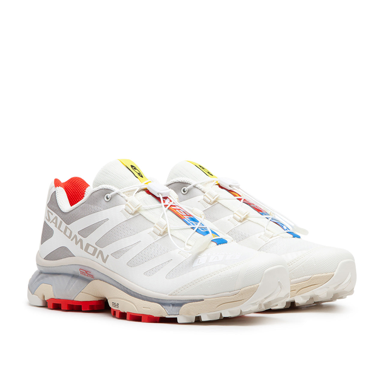 salomon xt-4 og (vanilla ice / fiery red / white) - a.plus