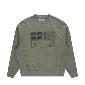 cav empt not identical to crew neck (green) - a.plus